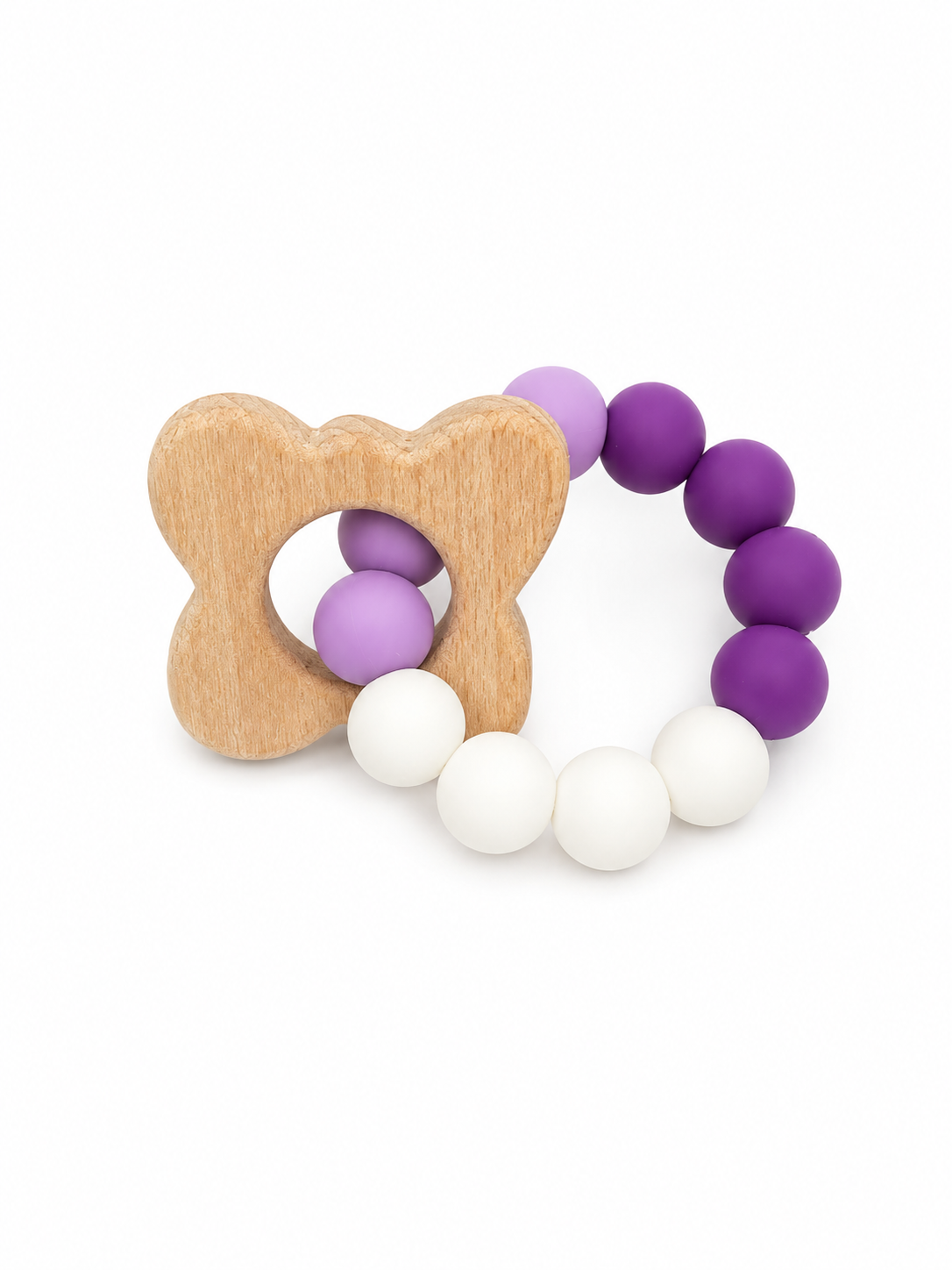 Wooden Pendant Teether - Butterfly