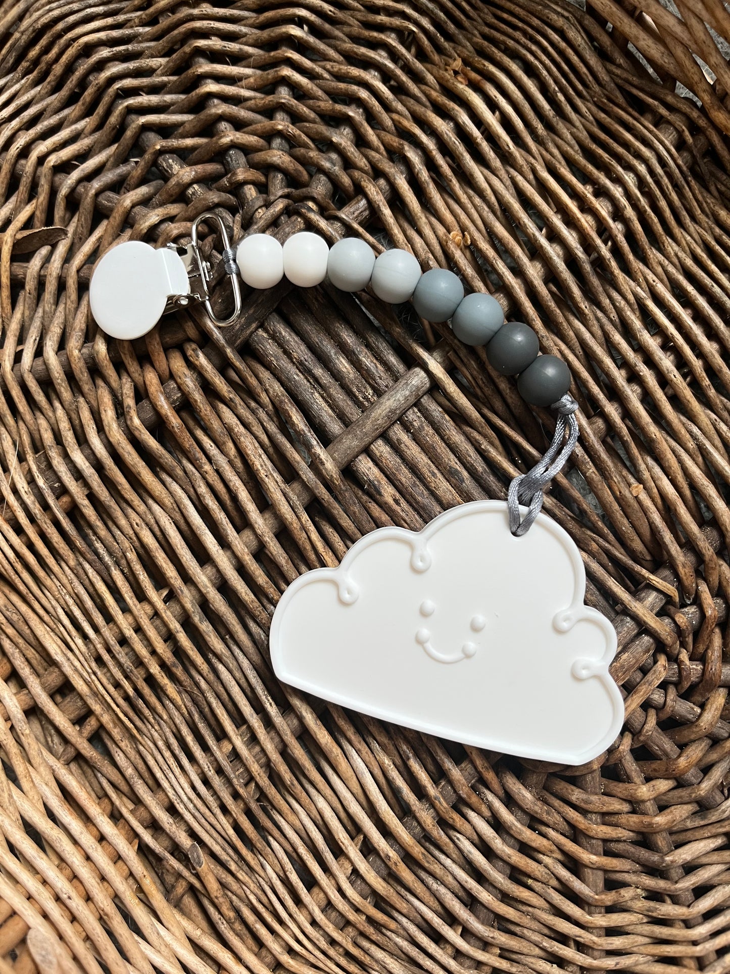 Silicone Pendant Teether - Cloud