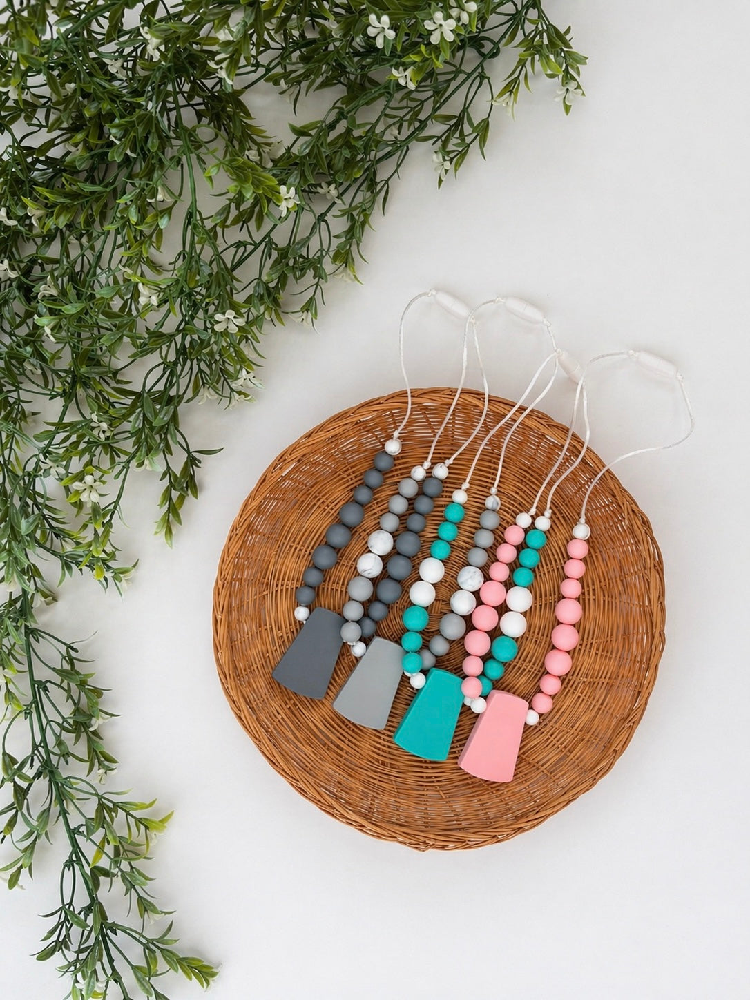 Necklaces with Trapezoid Pendant