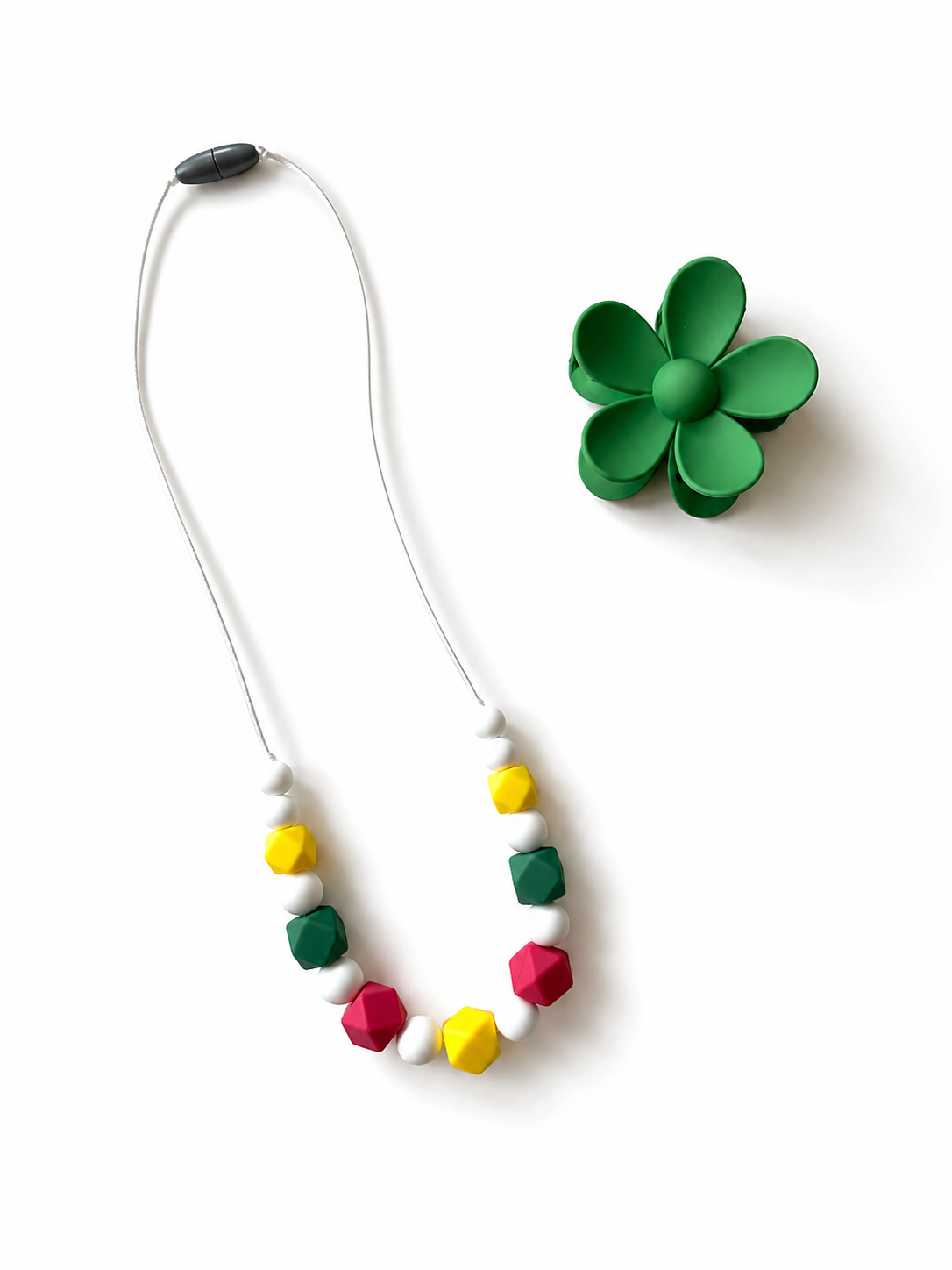 Necklaces With Hexagon Beads