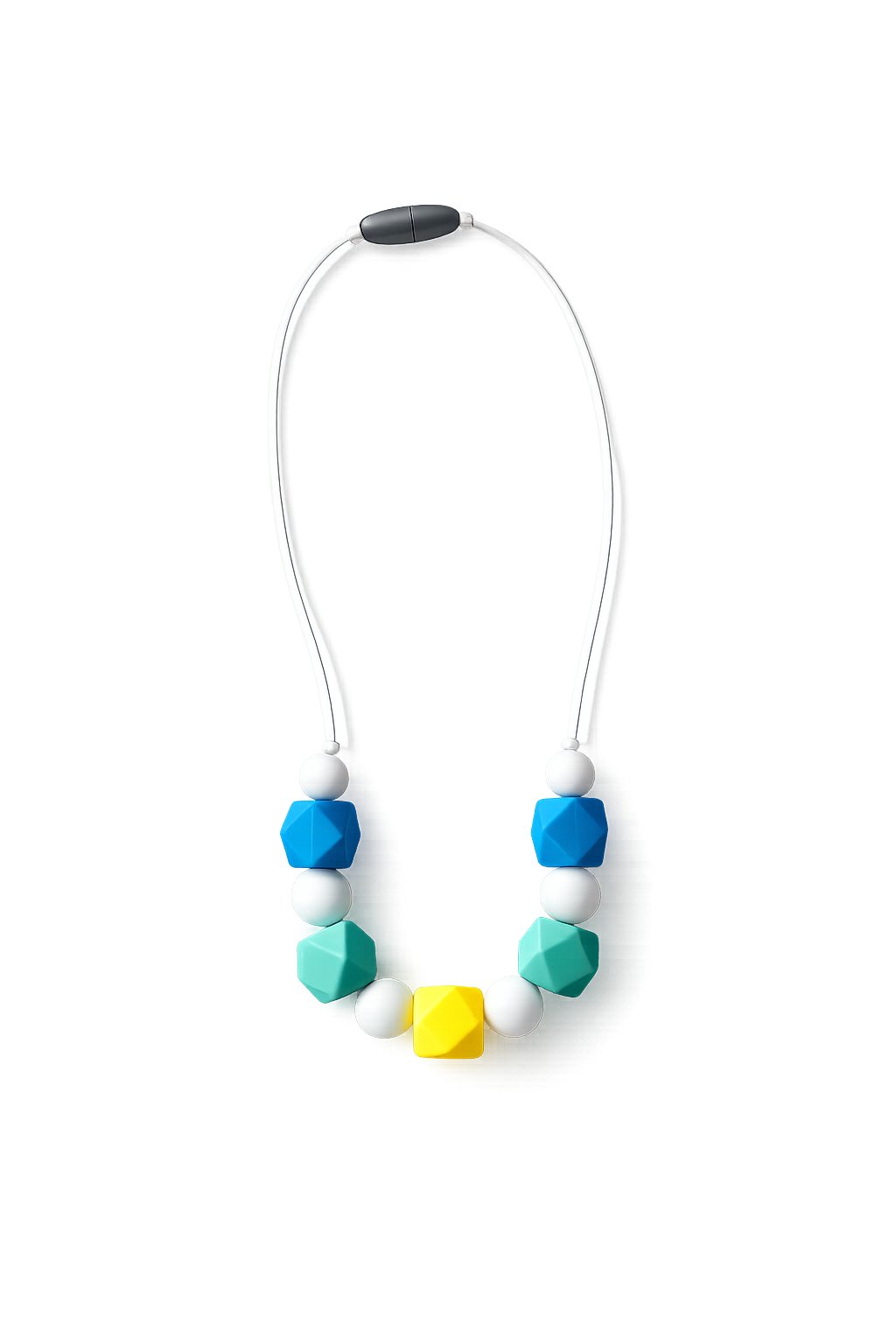 Necklaces With Hexagon Beads