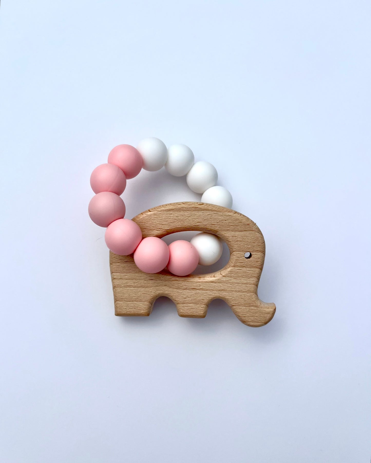 Wooden Pendant Teether - Elephant