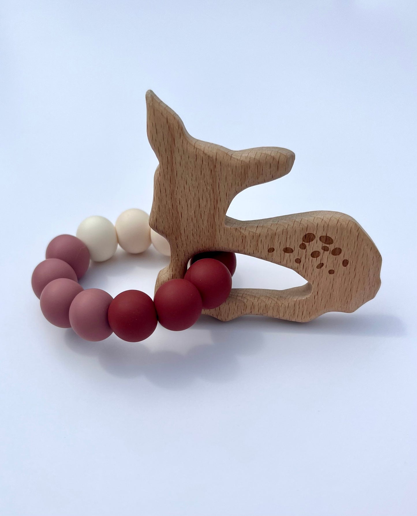 Wooden Pendant Teether - Deer/Doe