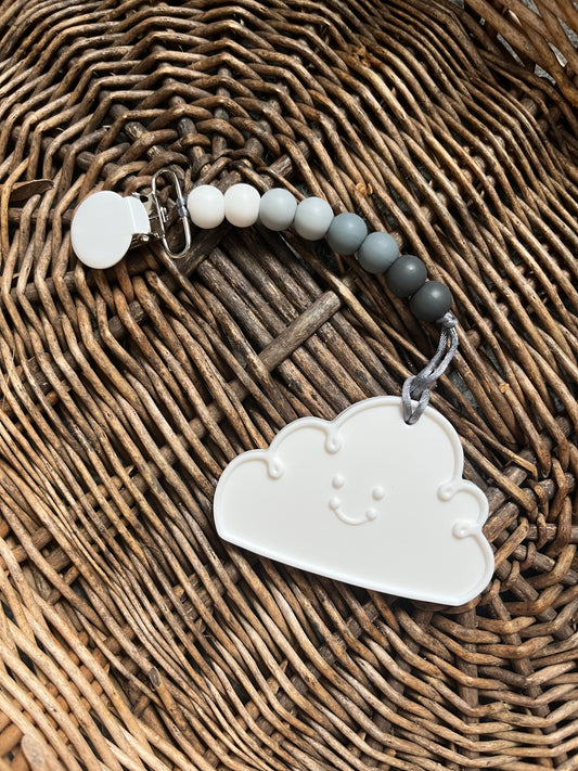 Silicone Pendant Teether - Cloud