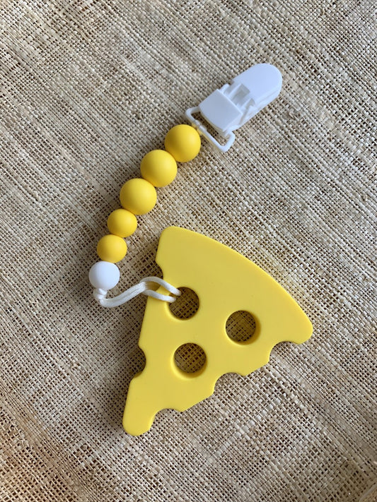 Silicone Pendant Teether - Cheese